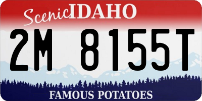 ID license plate 2M8155T