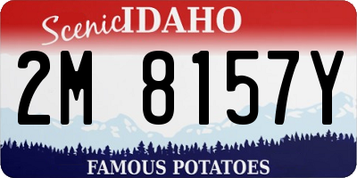 ID license plate 2M8157Y