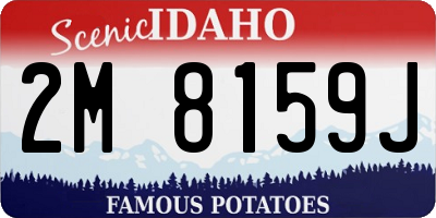 ID license plate 2M8159J