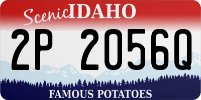 ID license plate 2P2056Q