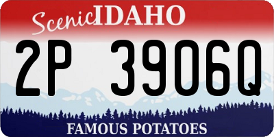 ID license plate 2P3906Q