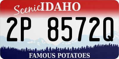 ID license plate 2P8572Q