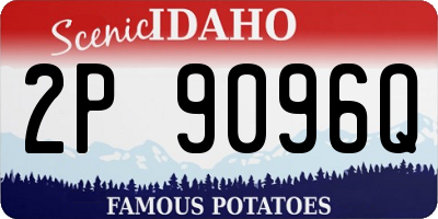 ID license plate 2P9096Q
