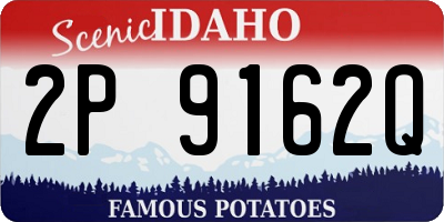 ID license plate 2P9162Q