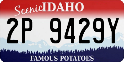 ID license plate 2P9429Y