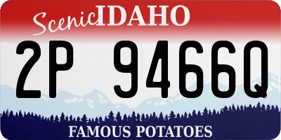 ID license plate 2P9466Q