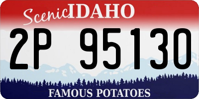 ID license plate 2P9513O