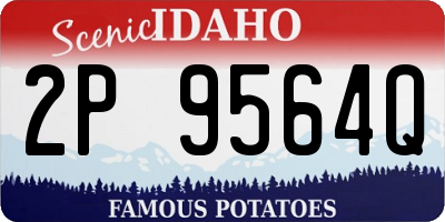ID license plate 2P9564Q