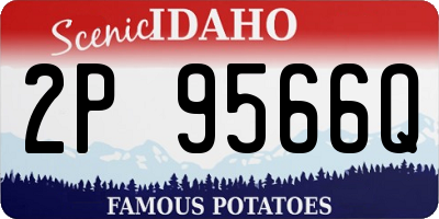 ID license plate 2P9566Q