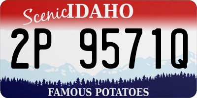 ID license plate 2P9571Q