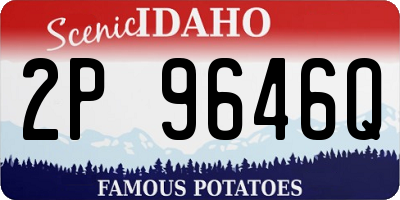 ID license plate 2P9646Q