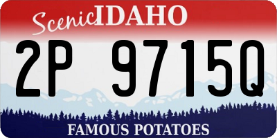ID license plate 2P9715Q