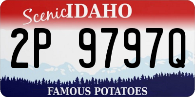 ID license plate 2P9797Q