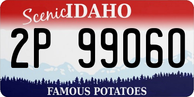 ID license plate 2P9906O