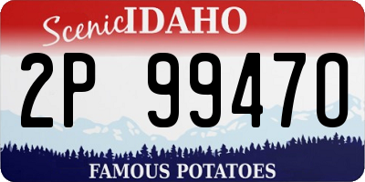 ID license plate 2P9947O