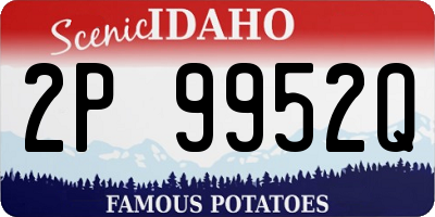 ID license plate 2P9952Q