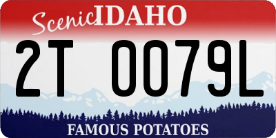 ID license plate 2T0079L