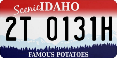 ID license plate 2T0131H