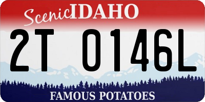 ID license plate 2T0146L