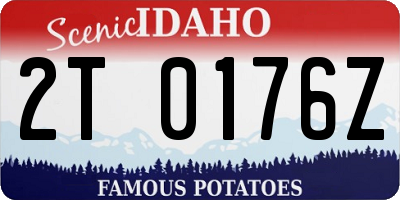 ID license plate 2T0176Z