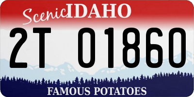 ID license plate 2T0186O