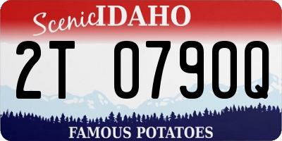 ID license plate 2T0790Q