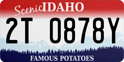 ID license plate 2T0878Y