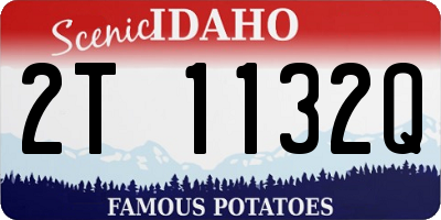 ID license plate 2T1132Q