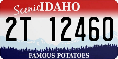 ID license plate 2T1246O