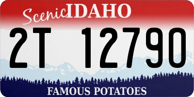 ID license plate 2T1279O