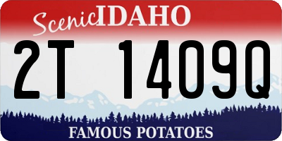 ID license plate 2T1409Q