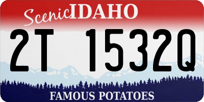 ID license plate 2T1532Q