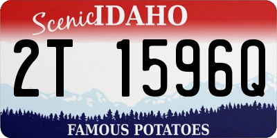 ID license plate 2T1596Q