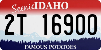 ID license plate 2T1690O