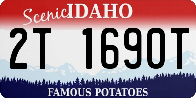 ID license plate 2T1690T