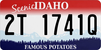 ID license plate 2T1741Q