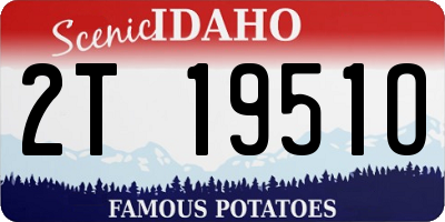 ID license plate 2T1951O