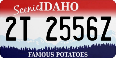 ID license plate 2T2556Z