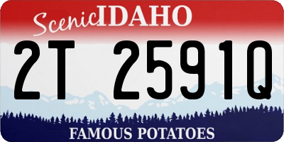 ID license plate 2T2591Q