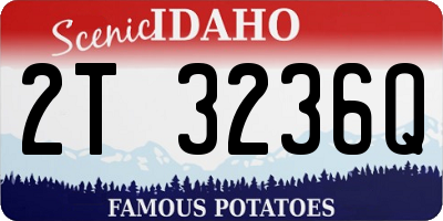 ID license plate 2T3236Q