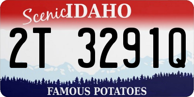 ID license plate 2T3291Q