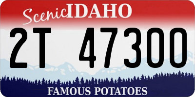 ID license plate 2T4730O