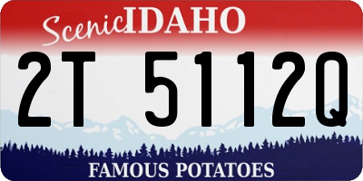 ID license plate 2T5112Q