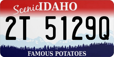 ID license plate 2T5129Q