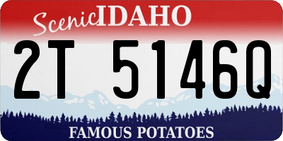 ID license plate 2T5146Q