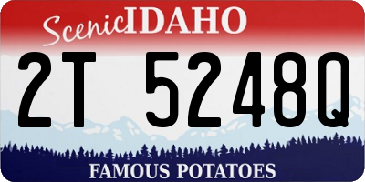 ID license plate 2T5248Q