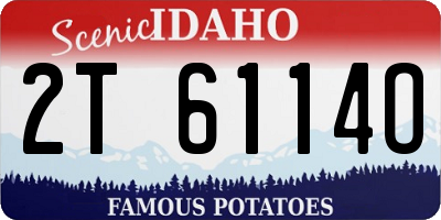 ID license plate 2T6114O