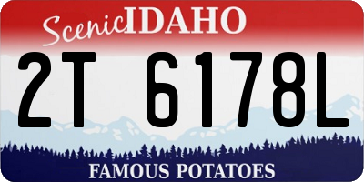 ID license plate 2T6178L