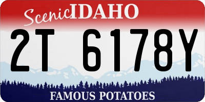 ID license plate 2T6178Y