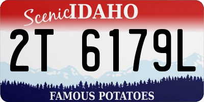 ID license plate 2T6179L